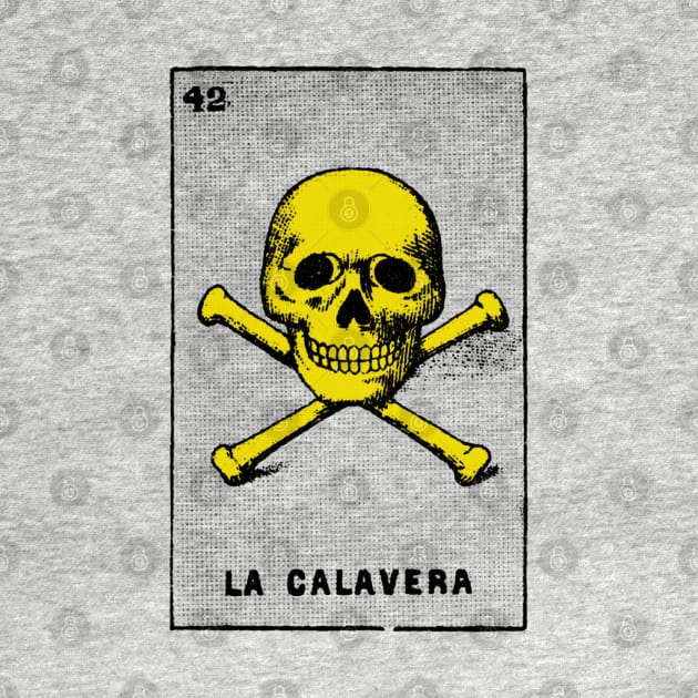 La Calavera ------ Mexican Skull Vintage Design by DankFutura